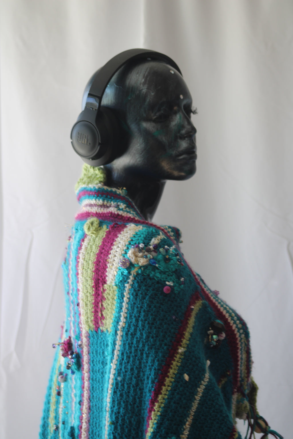 Heather Letter Sweater