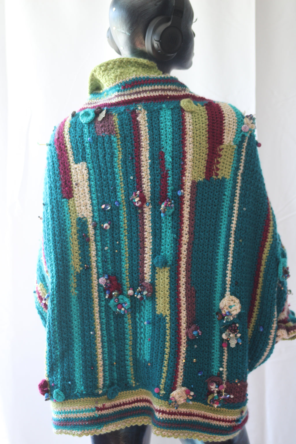 Heather Letter Sweater