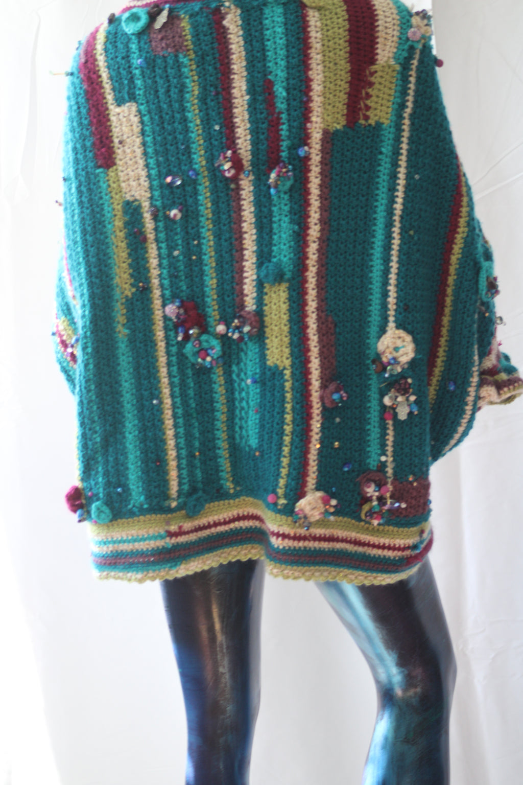 Heather Letter Sweater