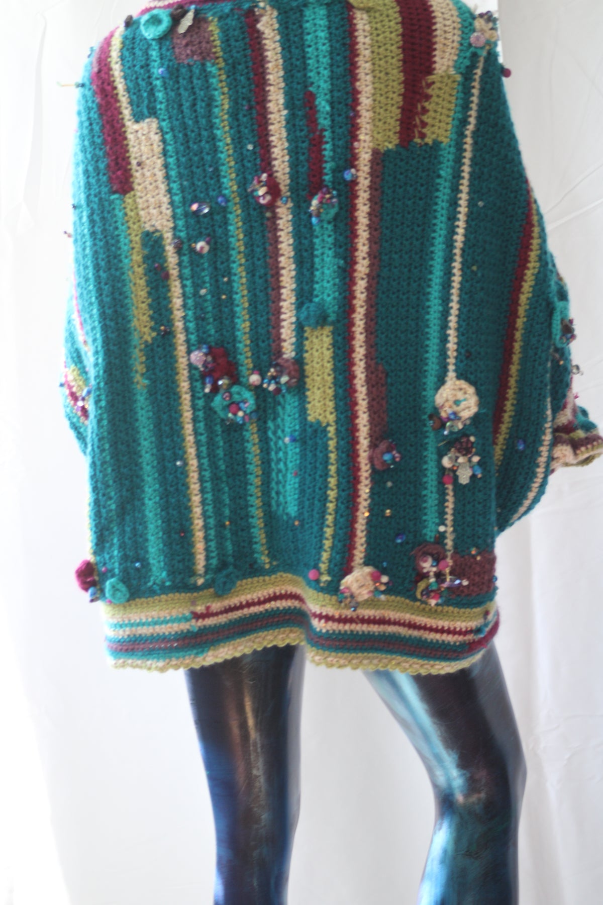 Heather Letter Sweater