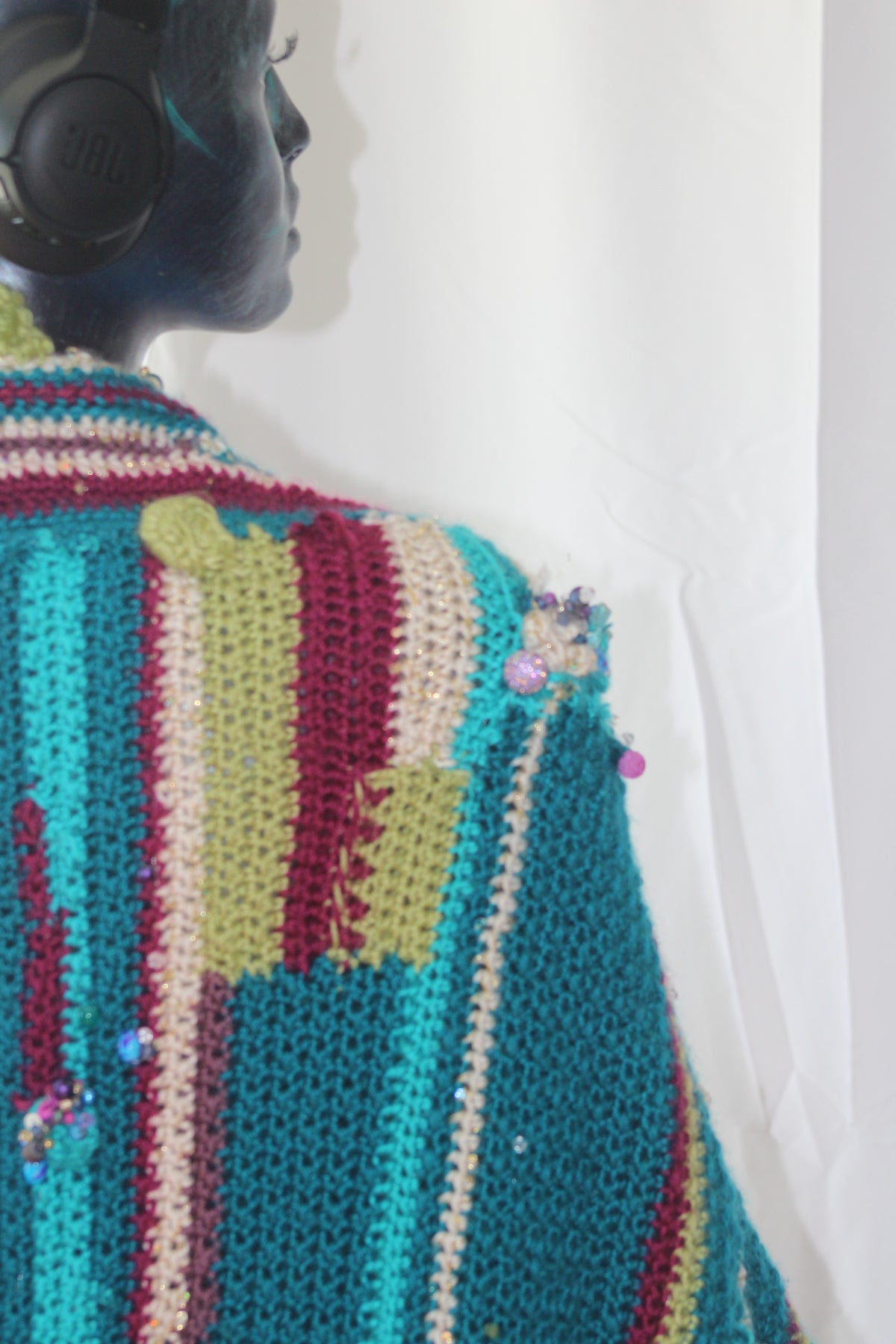 Heather Letter Sweater