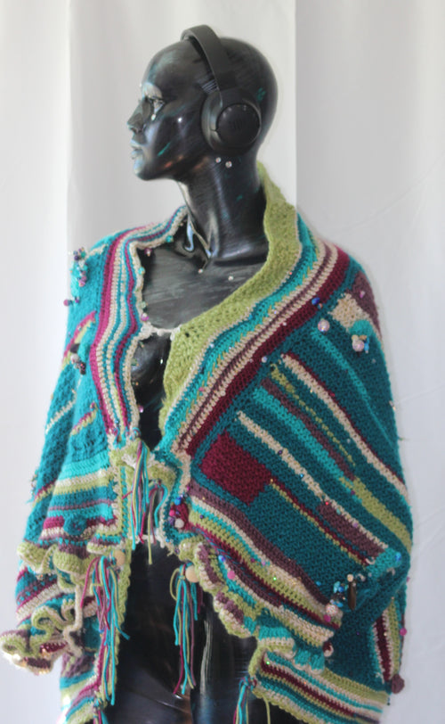 Heather Letter Sweater