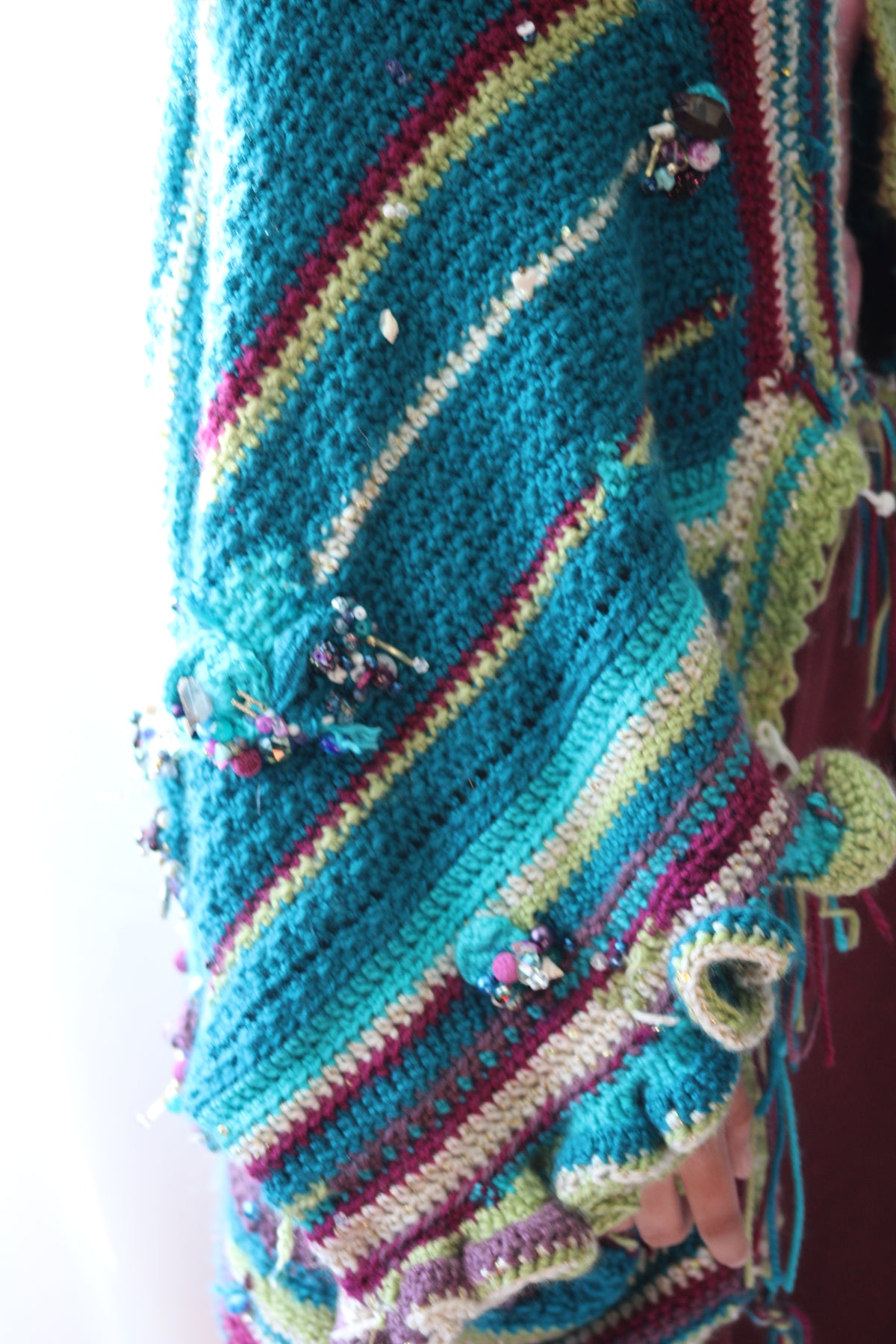 Heather Letter Sweater
