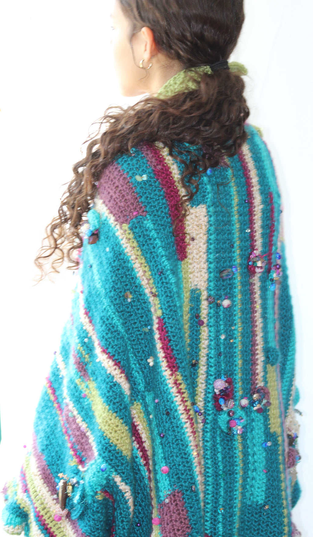 Heather Letter Sweater