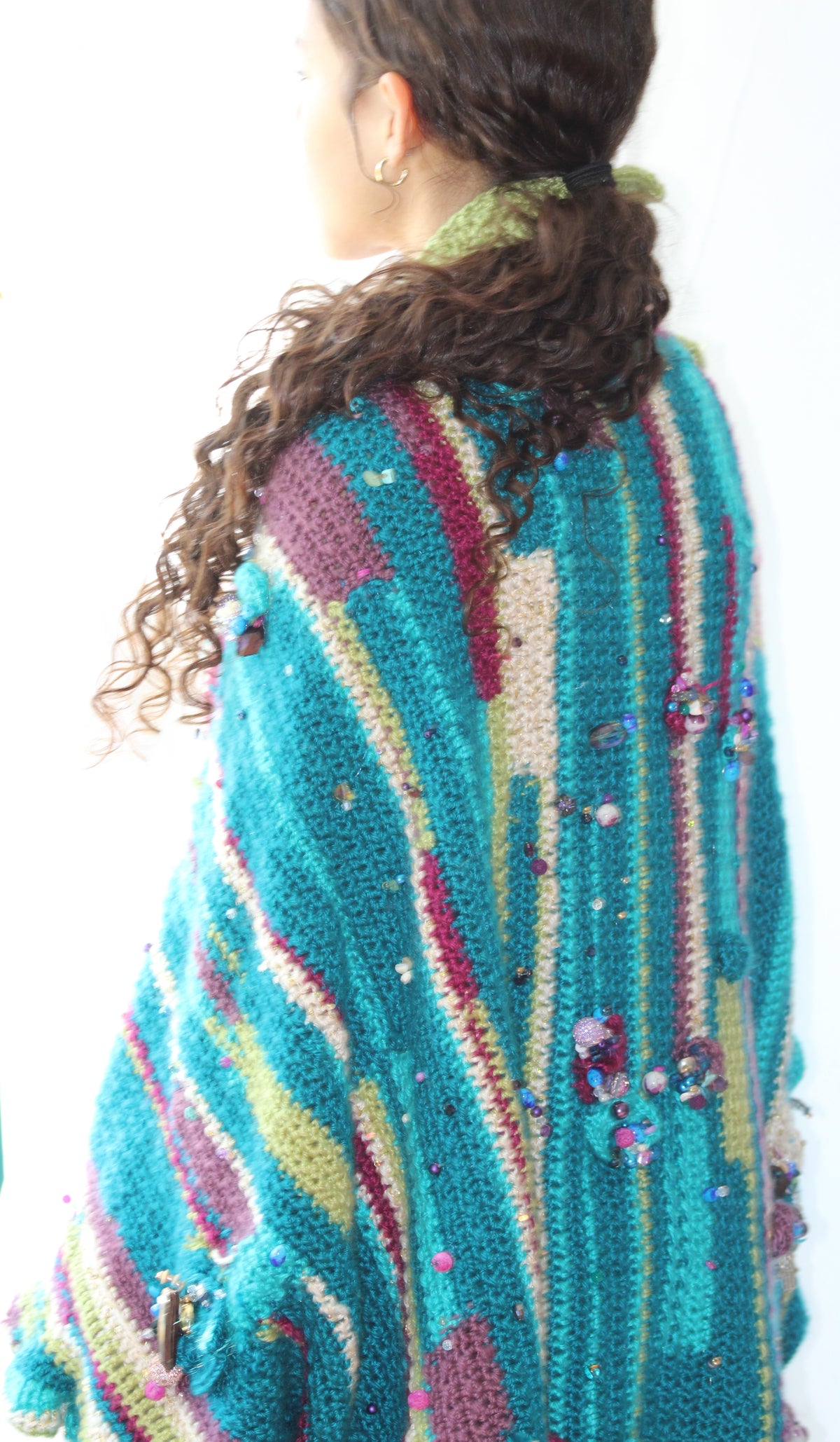 Heather Letter Sweater