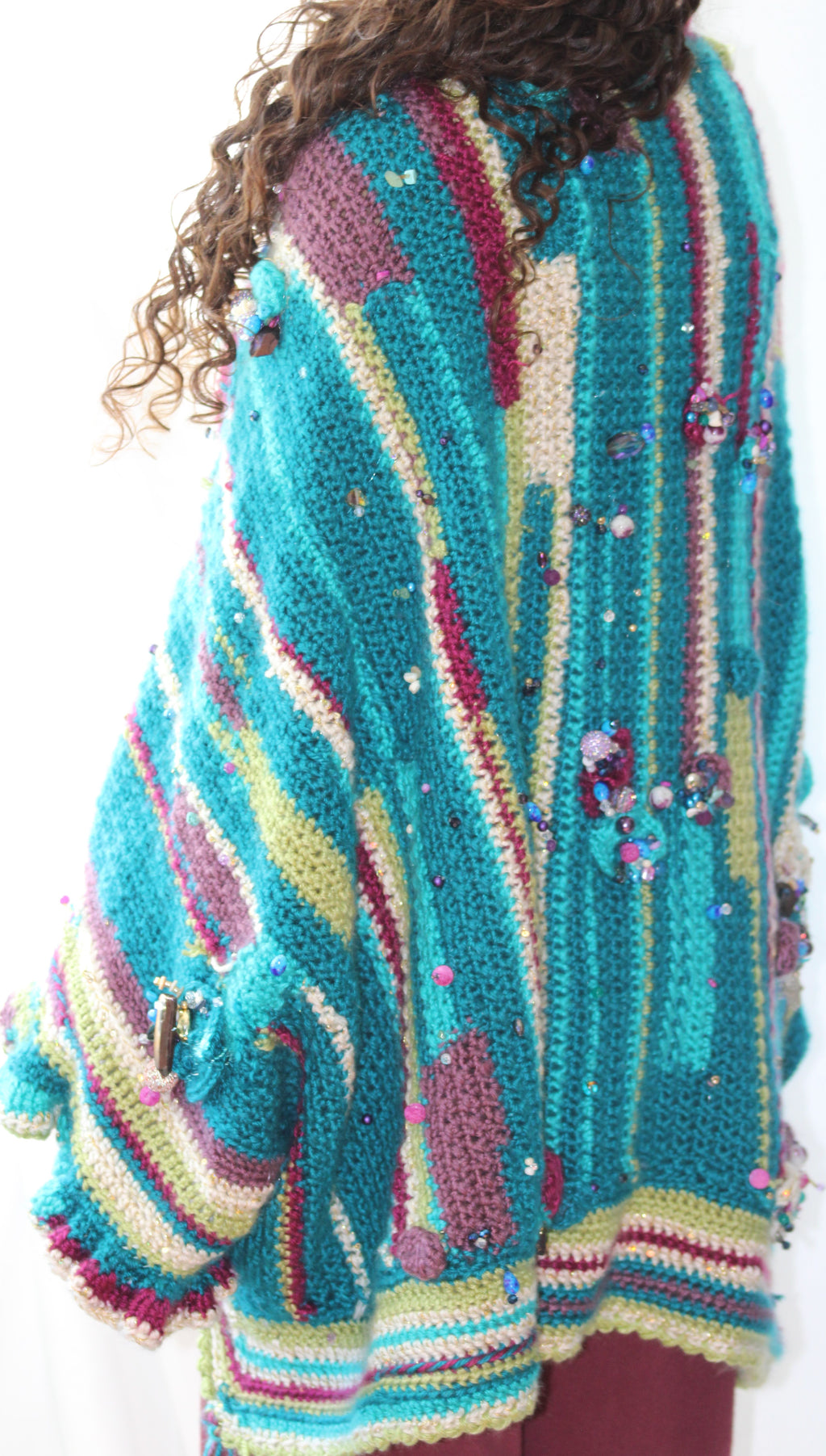 Heather Letter Sweater
