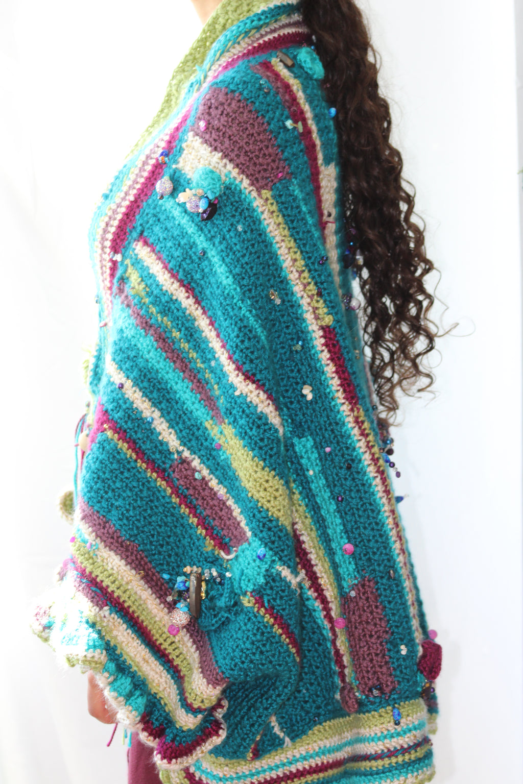 Heather Letter Sweater